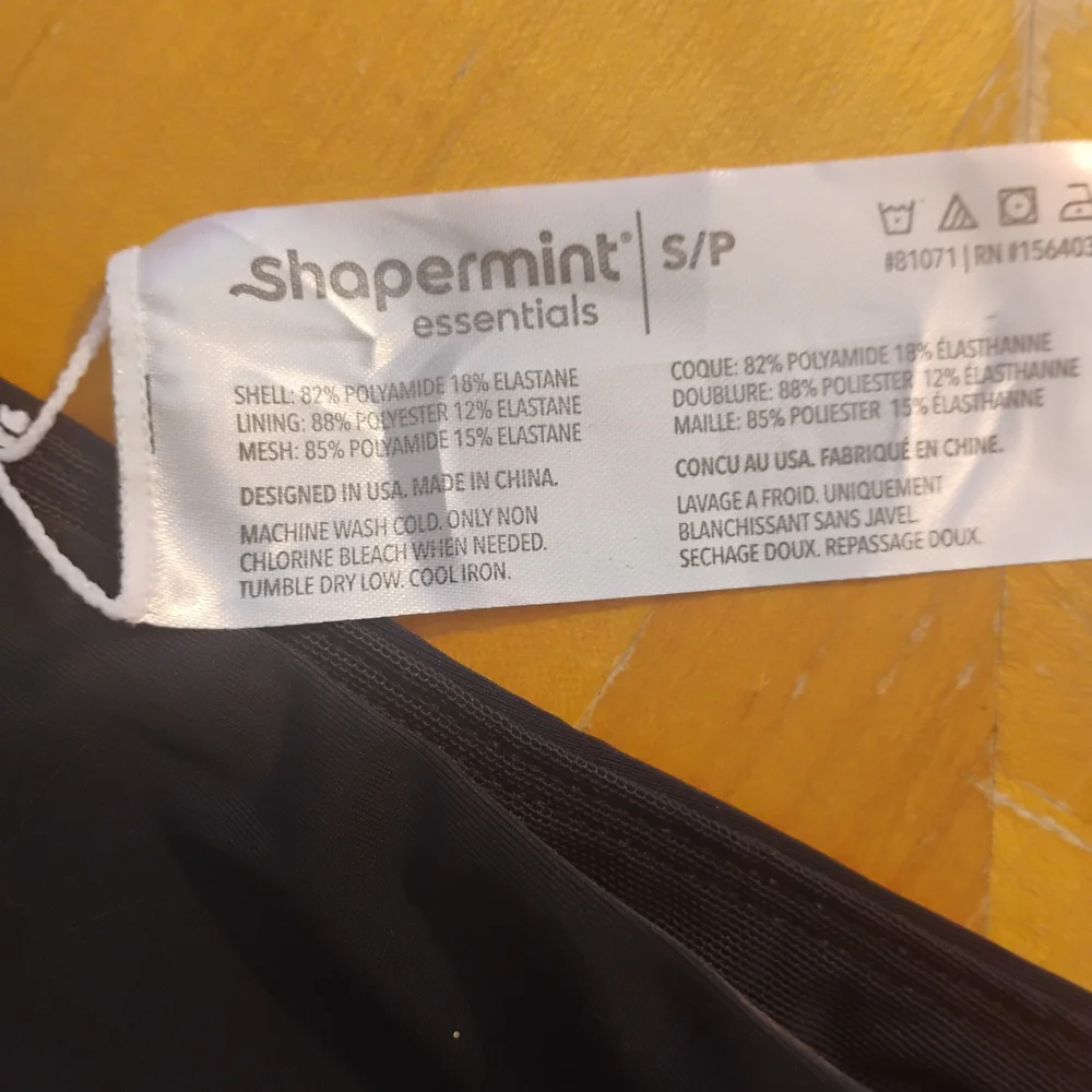 High-Waisted Tummy Control Bikini Bottom - Black - Picture 10 of 11